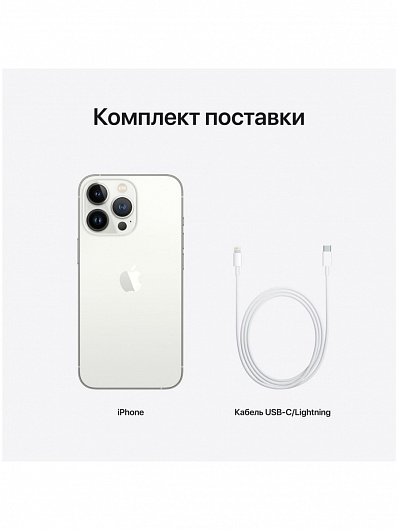 Apple iPhone 13 Pro 256 Гб (Серебристый)