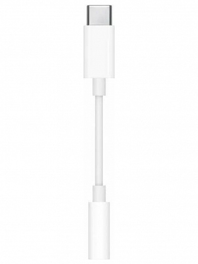 Переходник для Apple USB-C to 3.5mm Белый