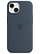 Клип-кейс iPhone 14 Silicone Case Soft Touch (Синий)