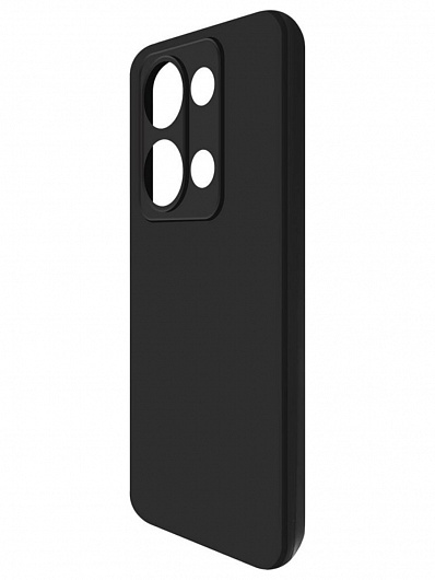 Клип-кейс Krutoff Silicone Case для Xiaomi Redmi Note 13 Pro 4G/Poco M6 Pro (Черный)