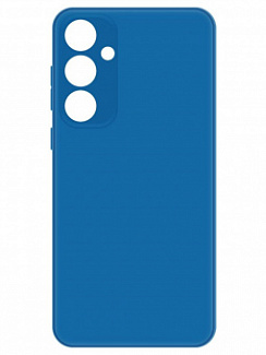 Клип-кейс Krutoff Silicone Case для Samsung Galaxy A35 (Синий)