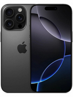 Apple iPhone 16 Pro 256 Гб (Титановый черный)