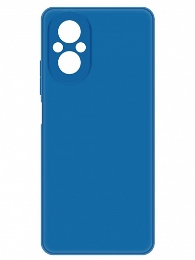 Клип-кейс Krutoff Silicone Case для Realme C67 (Синий)