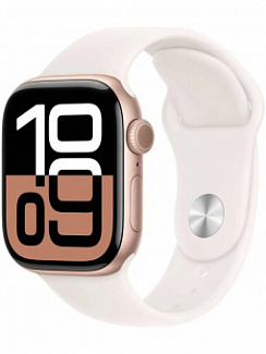 Смарт-часы Apple Watch 10 GPS 42mm (Розовое золото)