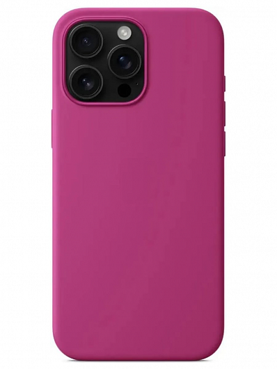 Клип-кейс для iPhone 16  Pro Max Silicone Case Soft Touch Розовый