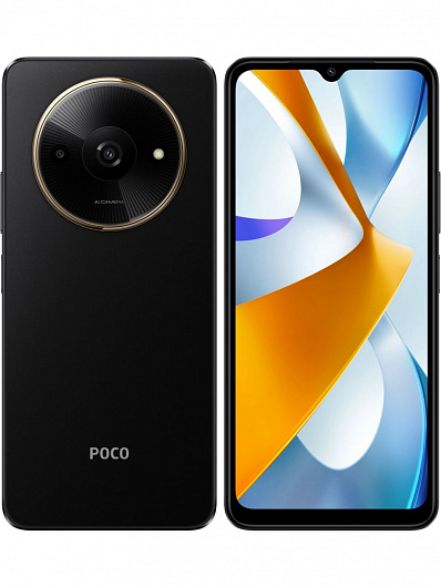 POCO C61 128 Гб Черный