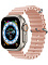 Ремешок для Apple Watch 42/44/45/49 Gurdini Ocean band Розовый