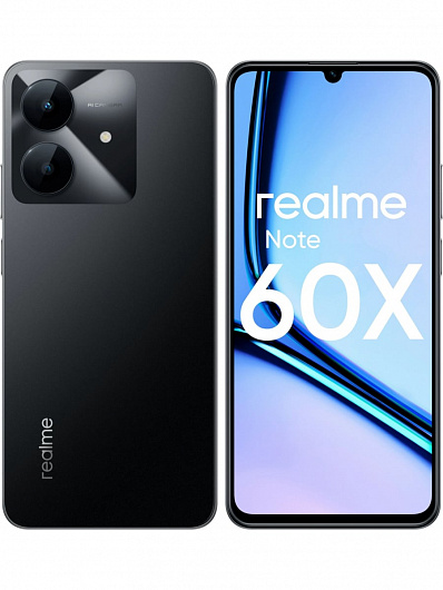 Realme Note 60X 3/64 Гб Черный