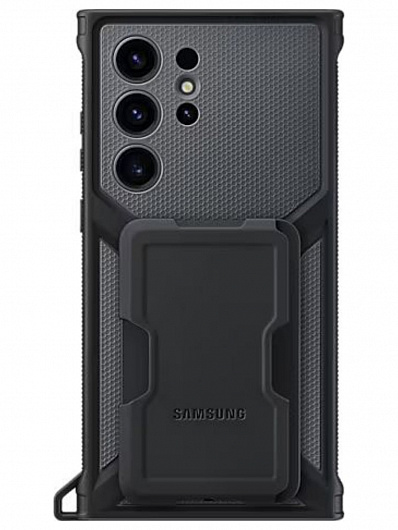 Клип-кейс для Samsung Galaxy S23 Ultra (SM-G918) Rugged Gadget Case Черный