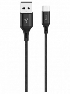 Кабель USB - Type-C OLMIO 1.2м, 2.1A Черный