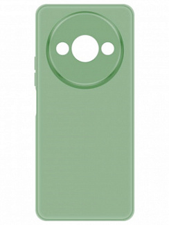 Клип-кейс Krutoff Silicone Case для Xiaomi Redmi A3/Poco C61 (Зеленый)