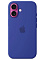 Клип-кейс для iPhone 16 Silicone Case Soft Touch Синий