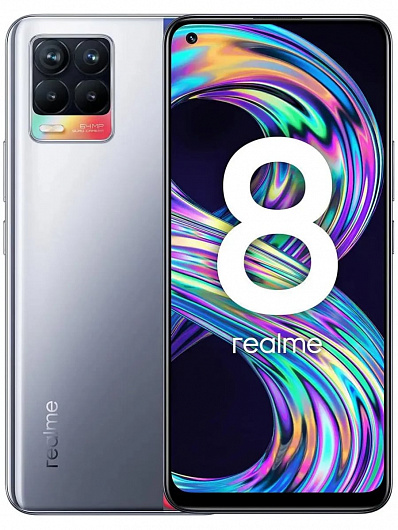 Realme 8 6/128 Гб Серебряный