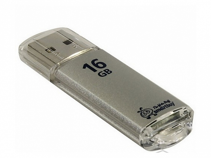 USB-флеш-накопитель 16 Gb V-Cut Серебряный