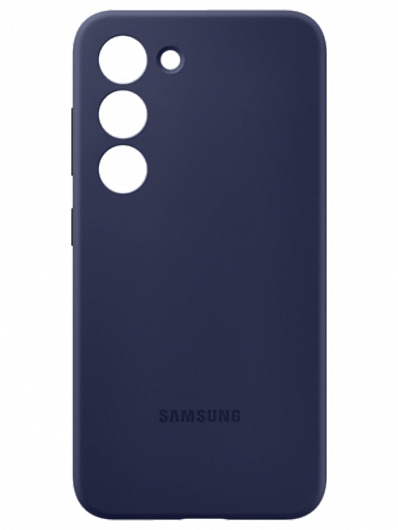 Клип-кейс для Samsung Galaxy S23 (SM-G911) Silicone Case  Синий