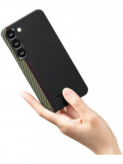 Клип-кейс для Samsung Galaxy S23+ Pitaka MagEZ Case 3 Overture Черный