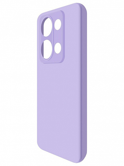 Клип-кейс Krutoff Silicone Case для Xiaomi Redmi Note 13 Pro 4G/Poco M6 Pro (Фиолетовый)