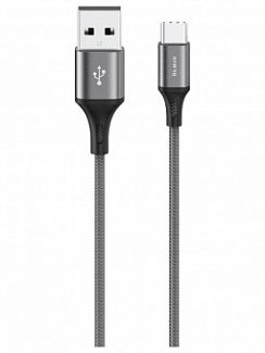 Кабель USB - Type-C OLMIO 1.2м, 2.1A Серый