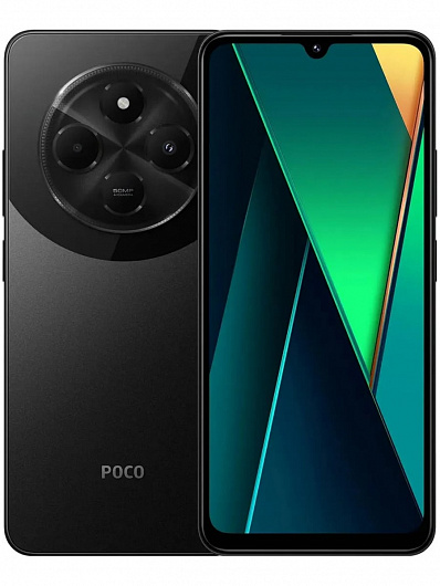 POCO C75 6/128 Гб Черный