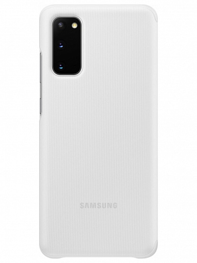 Чехол-книжка Samsung Galaxy S20 (SM-G980) Clear View Белый