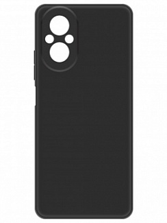 Клип-кейс Krutoff Silicone Case для Realme C67 (Черный)
