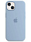 Клип-кейс для Apple iPhone 13 Silicone Case Soft Touch Голубой