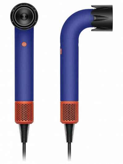 Фен Dyson SuperSonic HD18 (Vinca blue/Topaz orange)